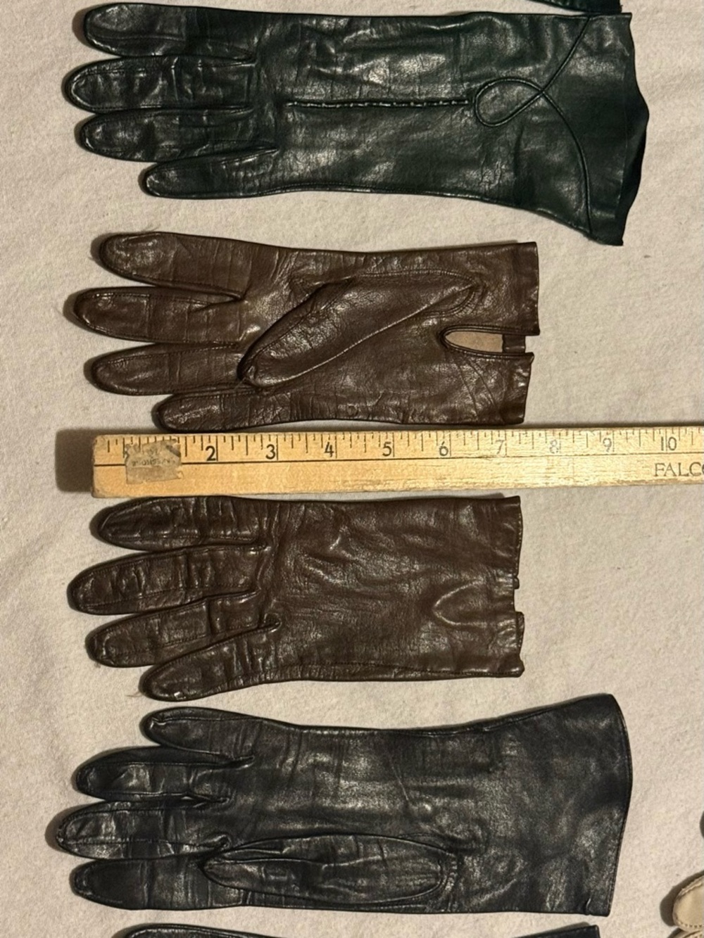 Assorted Vintage Leather Gloves Bundle - Picture 3 of 12